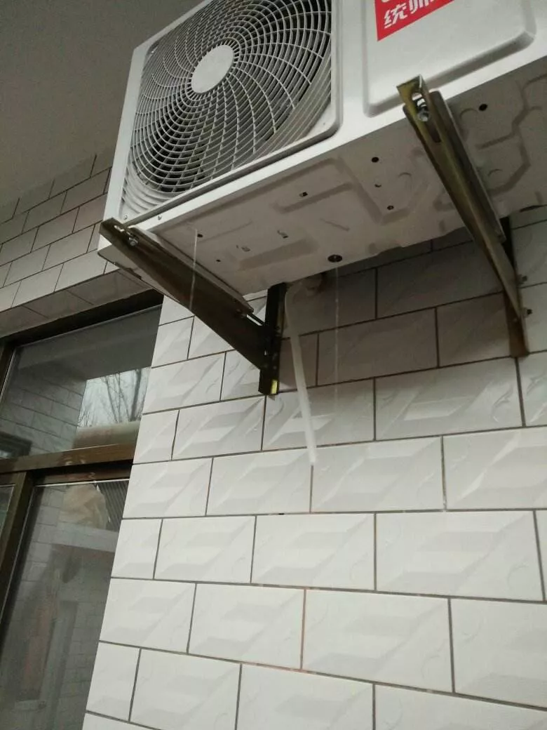 空调制热外机滴水怎么处理