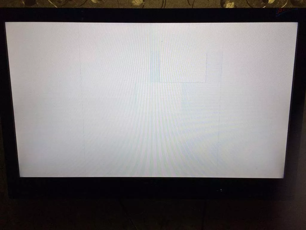电视显示白屏怎么回事